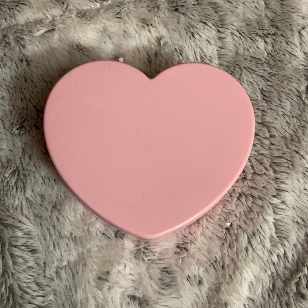 Pink heart multi level jewelry box